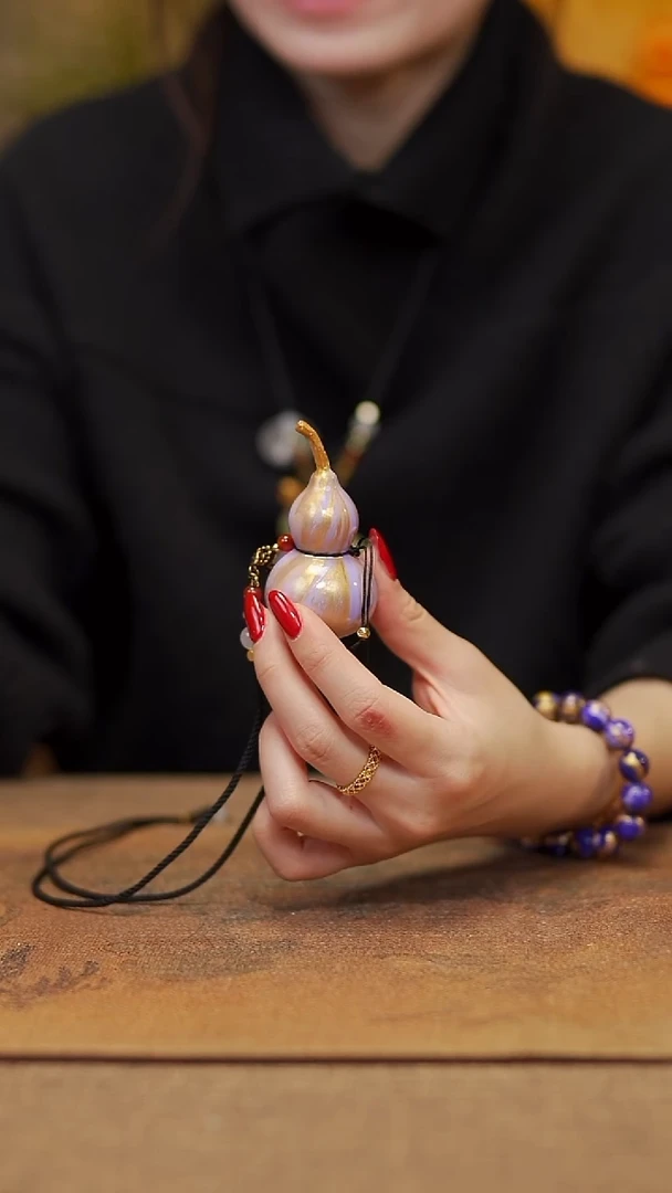 【闪购商品】185宴禾堂大漆脖挂葫芦138