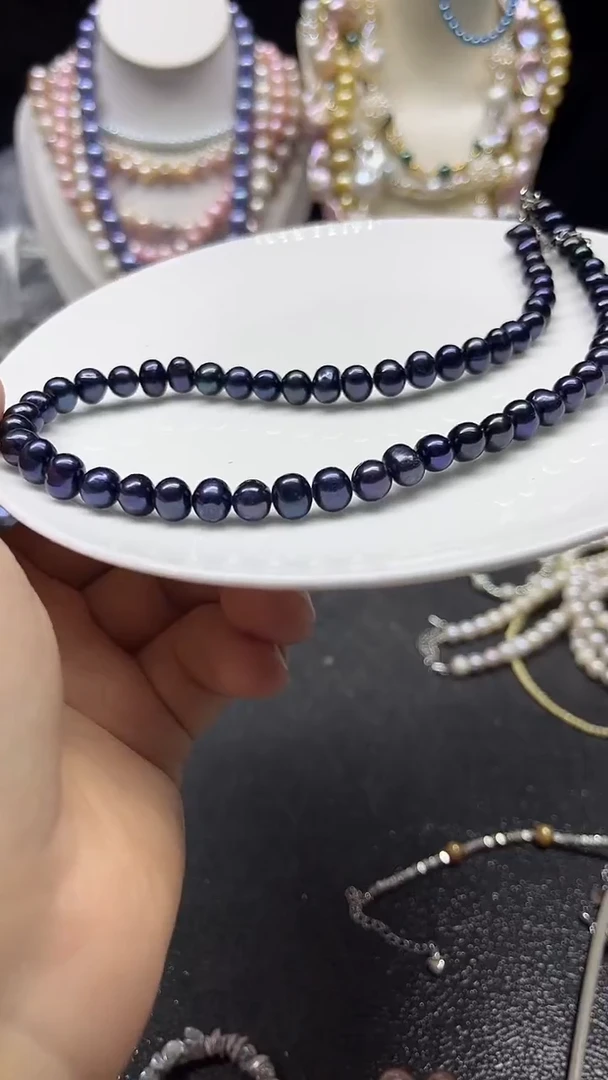 颈饰未镶嵌淡水珍珠多人