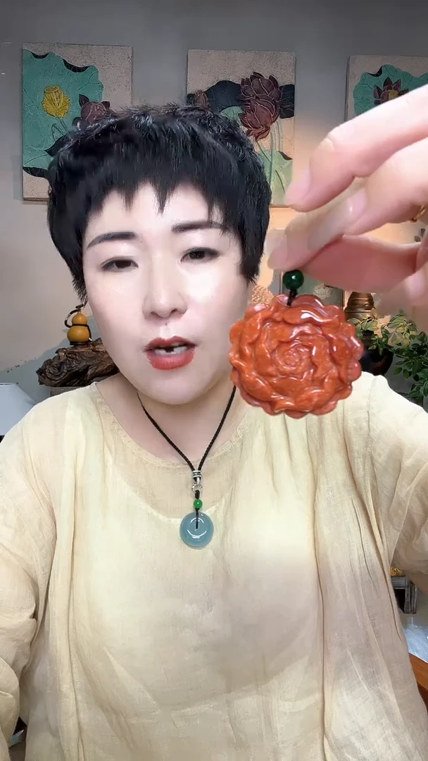 吊坠(赠链)合金翡翠858