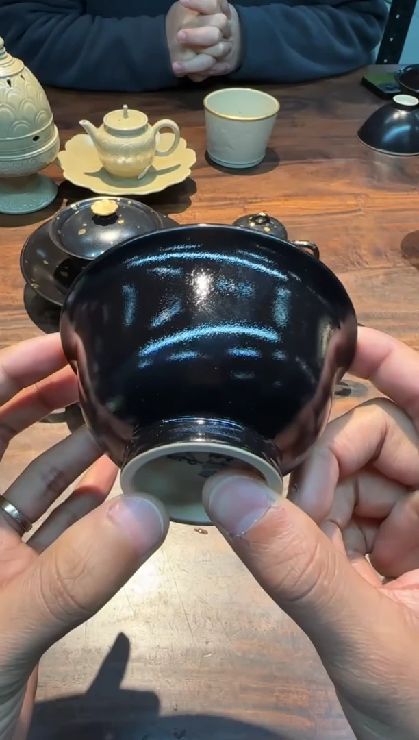 【闪购商品】磻龙號＆南山云泊联名 翼龙玄墨压手杯