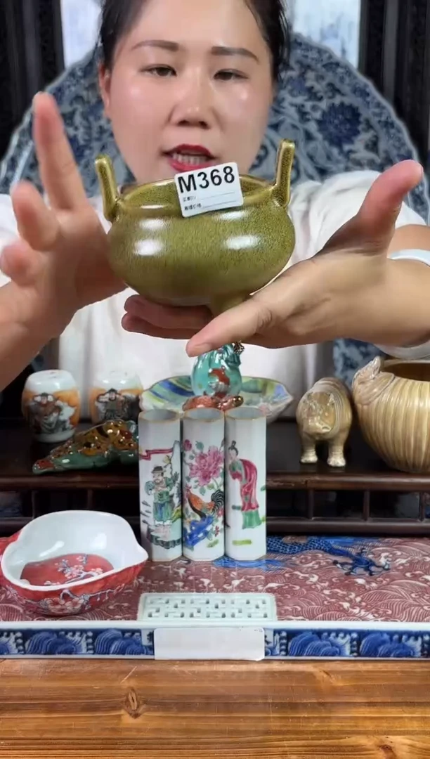 摆件景德镇陶瓷仿古摆件M368