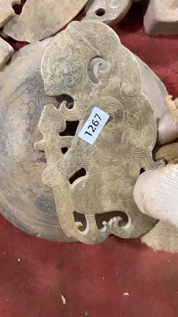 瓷片手工，手绘，瓷器1267