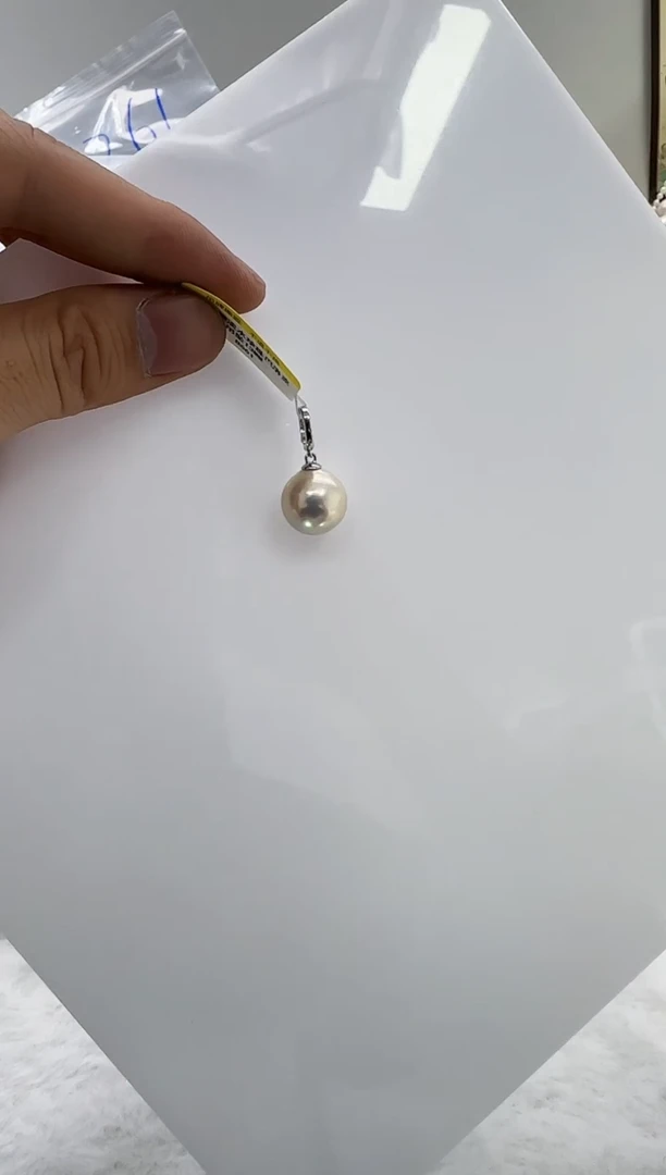 【闪购商品】淡水珍珠DA银S925镶嵌b661 白珠吊坠13