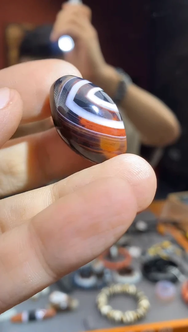 玛瑙/玉髓颈饰未镶嵌 -0915-77  多样性发