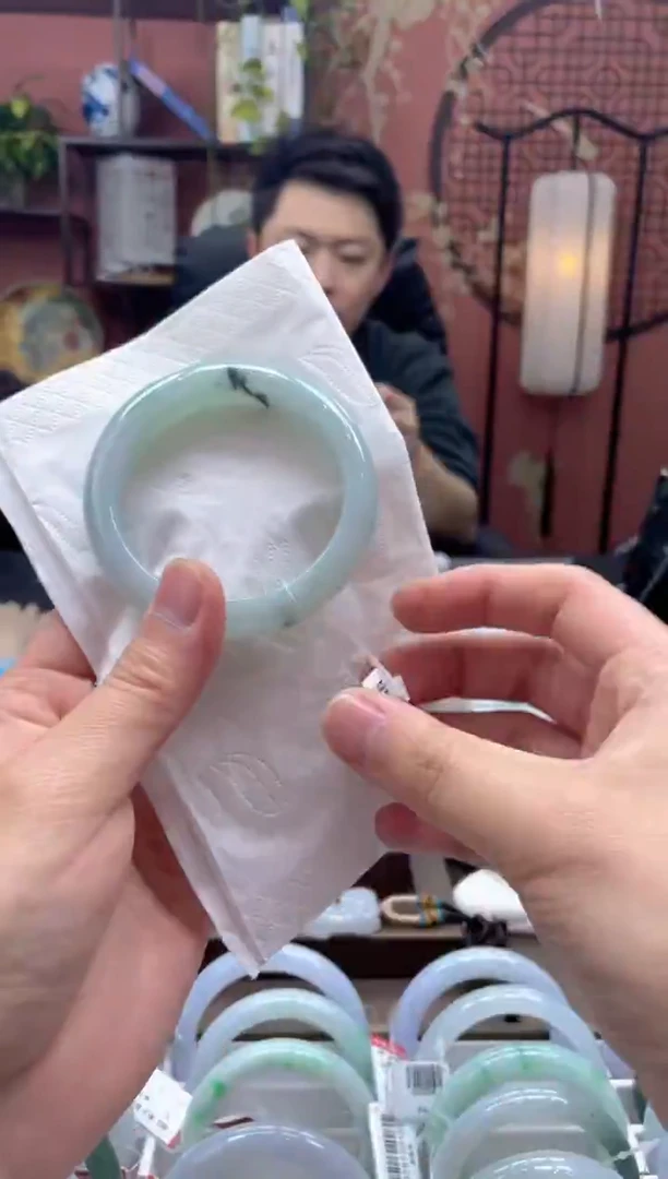 未镶嵌手镯翡翠2524*********