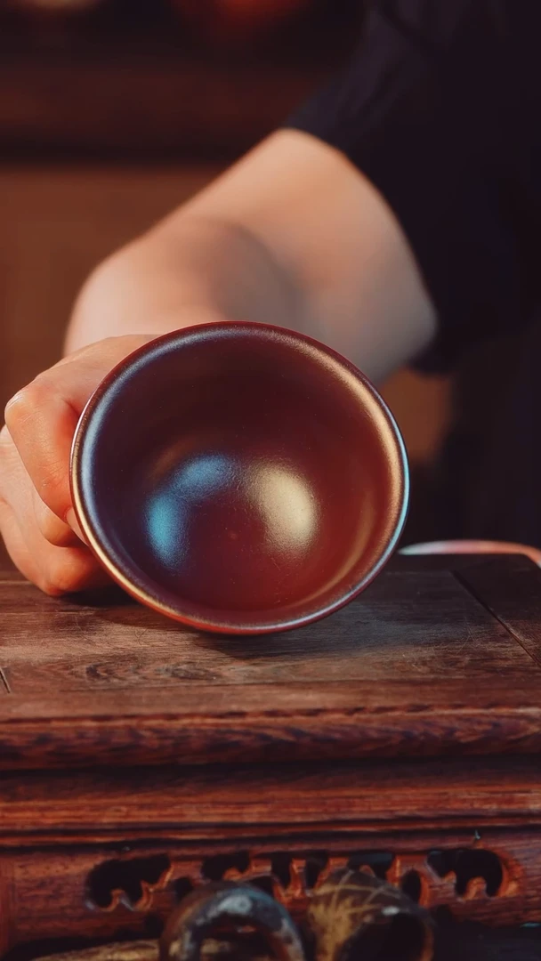 d****c老昌号柴烧手工手绘茶器