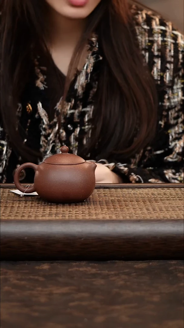 茶杯紫砂西施壶紫玉