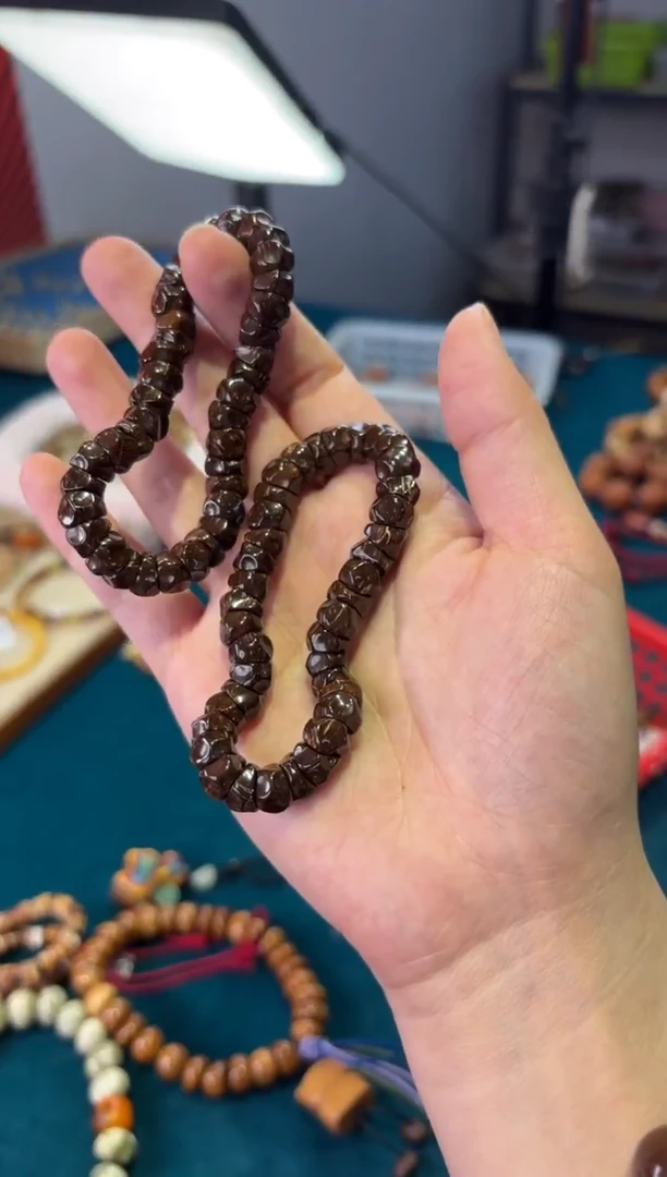 吊坠菩提根/象牙果 紫金库克无相大肠