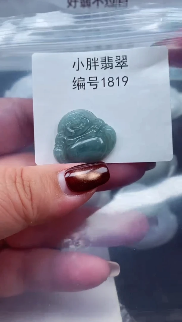 颈饰未镶嵌翡翠缅甸天然A货翡翠1819