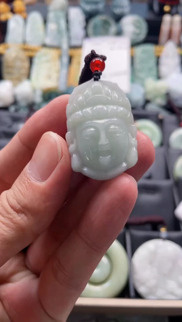 颈饰未镶嵌翡翠天然翡翠a货