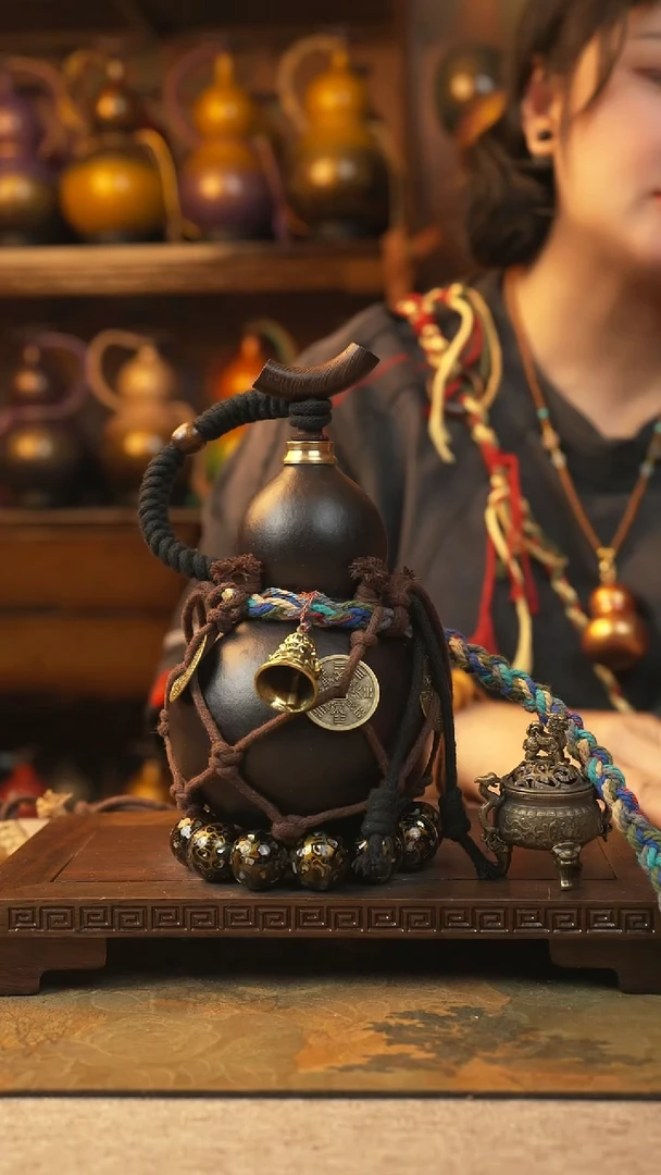 476大漆一物一拍记葫堂出品【不带手串】