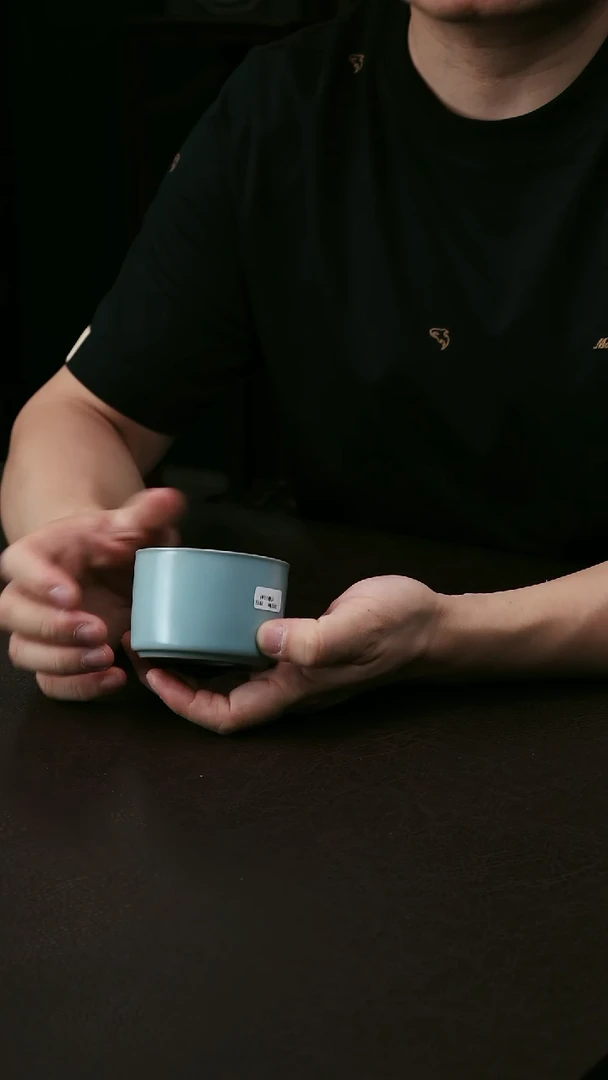 其他汝官窑精品直口杯16