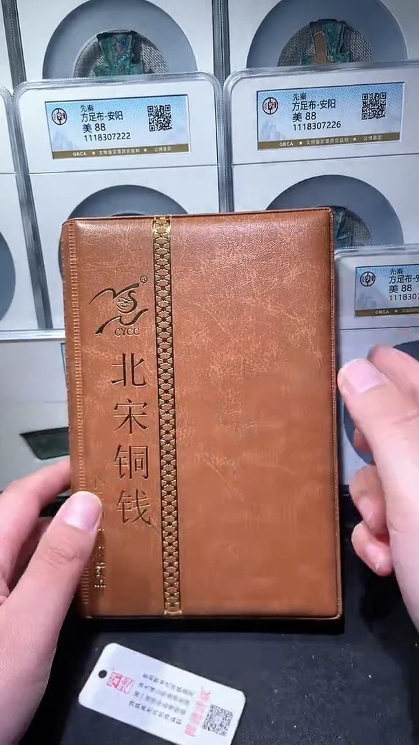 【闪购商品】铜历代 北宋钱币册50枚