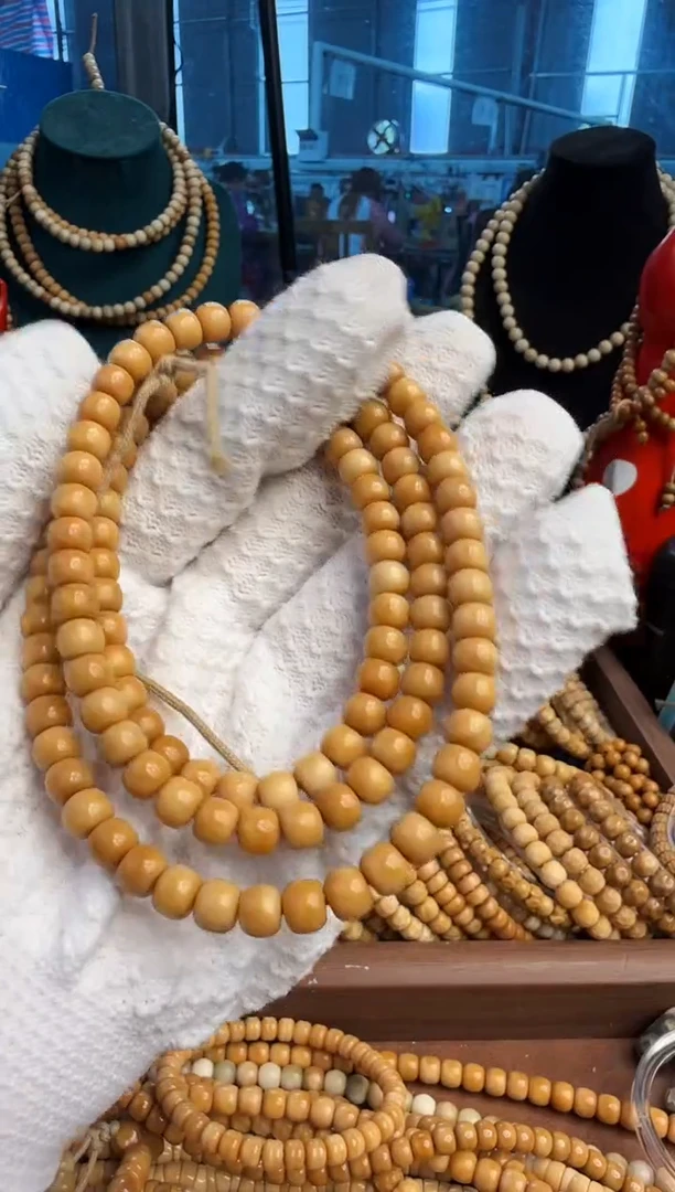 菩提根/象牙果吊坠龙脊脖挂龙须7*6