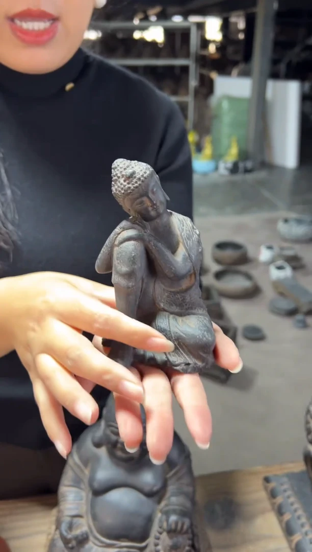 陶土【火山泥】睡佛