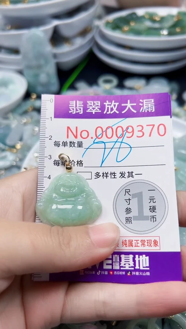 颈饰未镶嵌翡翠9370