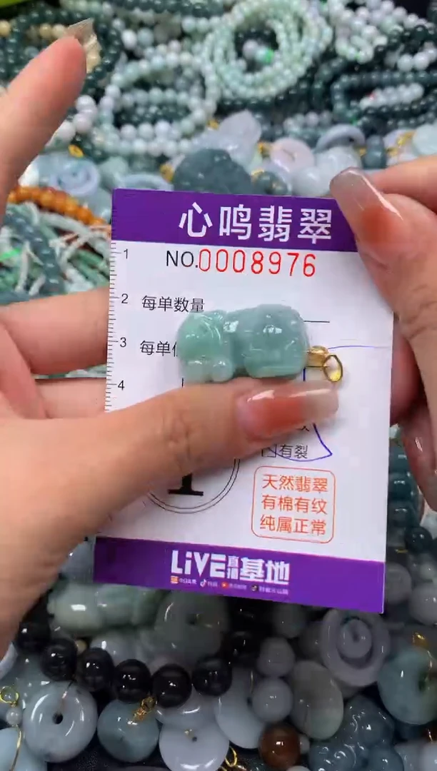 颈饰未镶嵌翡翠闪购008976