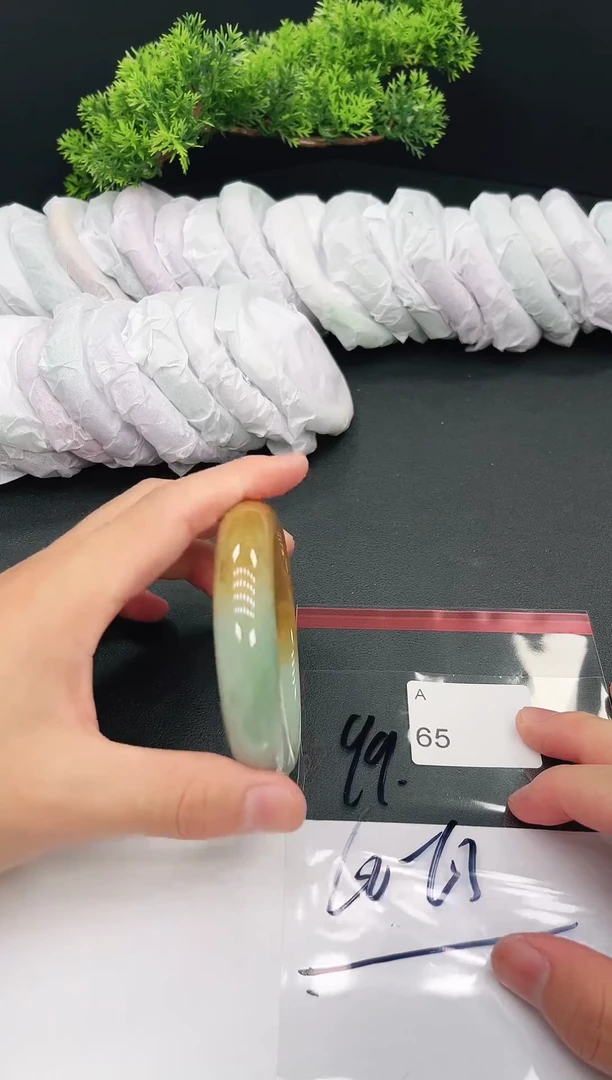未镶嵌手镯翡翠A65
