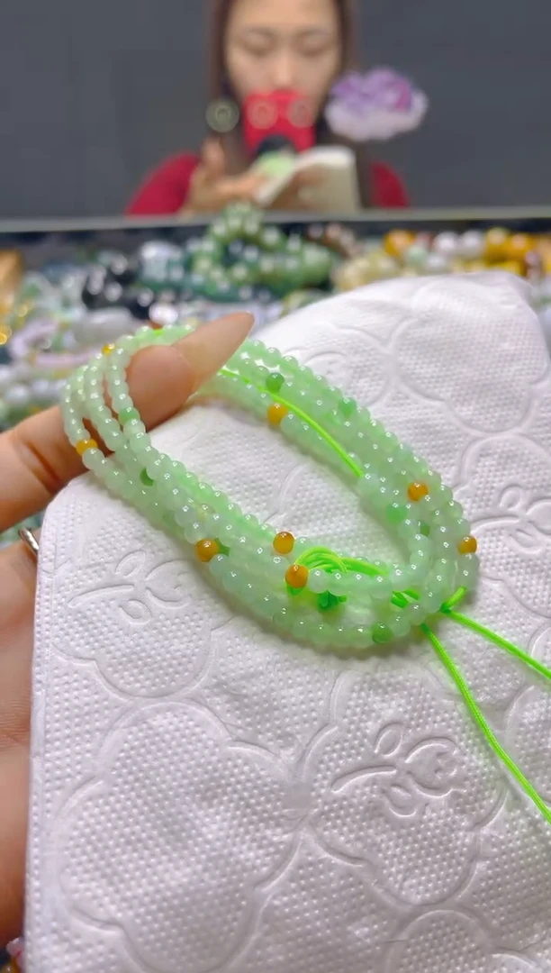 颈饰未镶嵌翡翠3MM