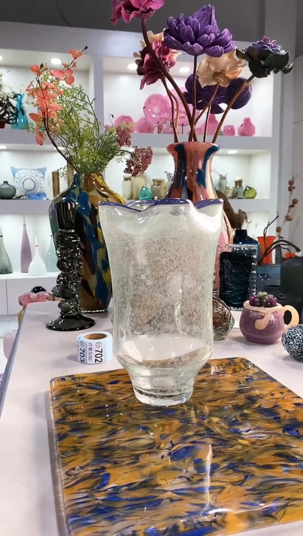 慕忆家手作琉璃花瓶