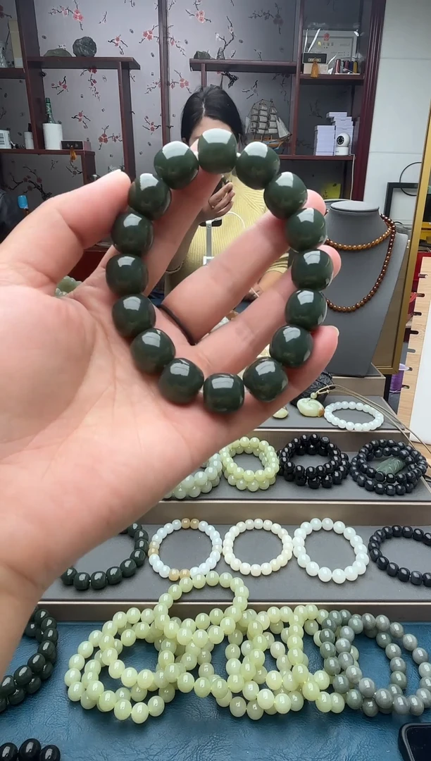 未镶嵌手链和田玉纯天然和田玉