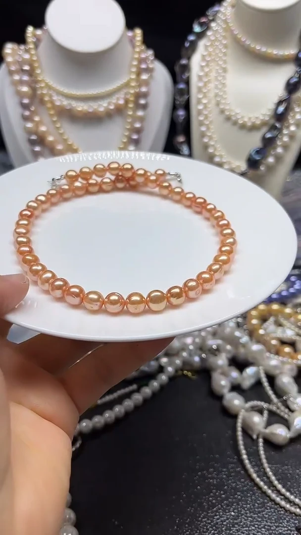 淡水珍珠未镶嵌颈饰多人