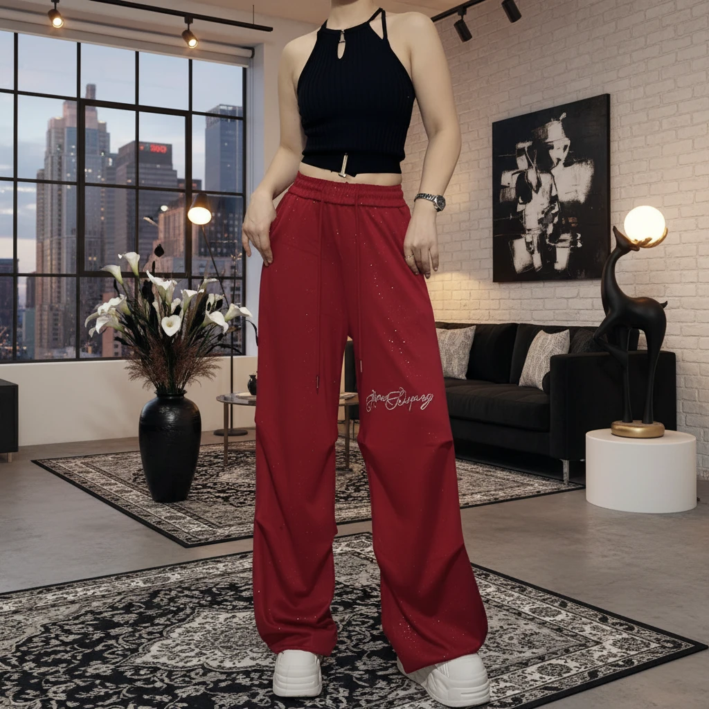 秋冬新品网红洋气炸街女裤休闲长裤琥珀裤女款爆款2025新款