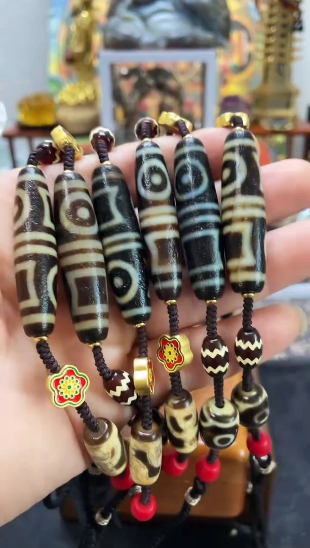 未镶嵌一眼星辰双天地锁骨玛瑙/玉髓颜色图案多样性随机发一条