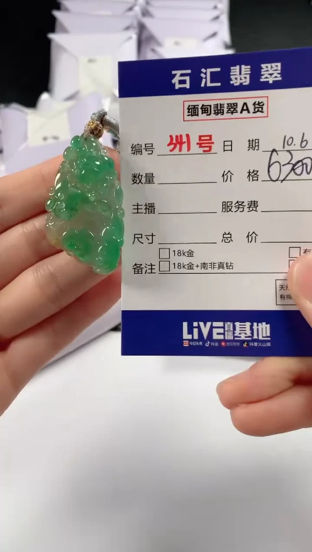 颈饰未镶嵌翡翠1