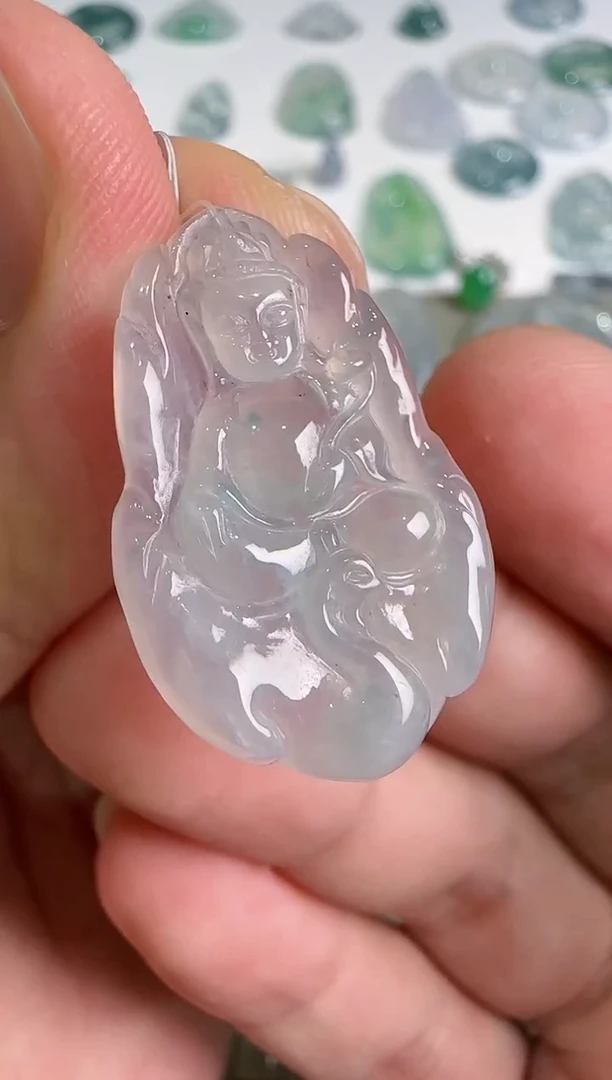 吊坠(不含链)未镶嵌翡翠..