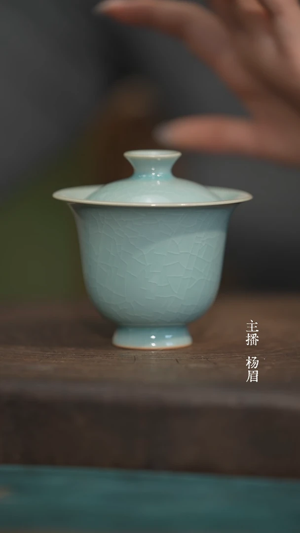 妖娆两才盖碗-张海英-眉