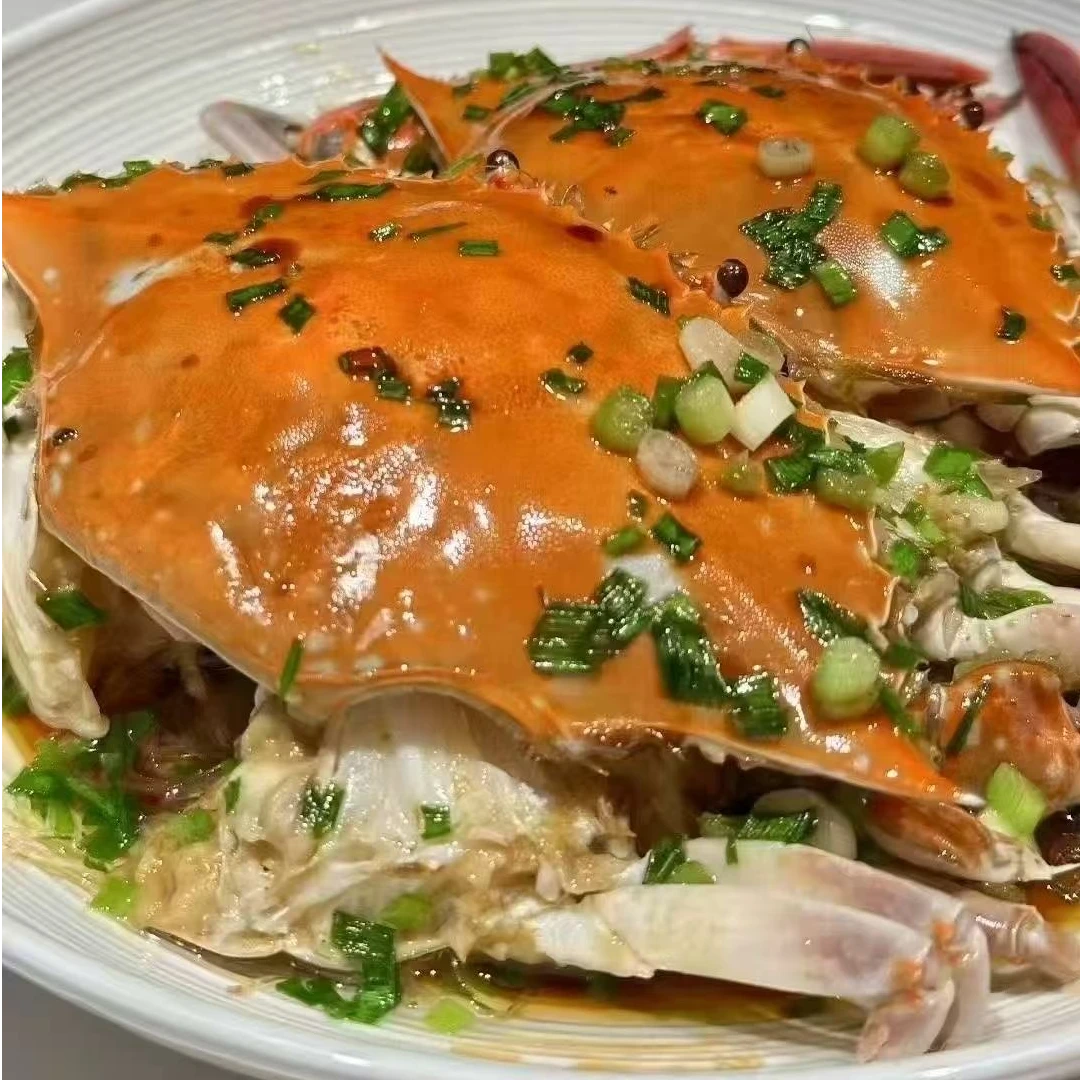 舟山野生梭子蟹 公蟹 3两左右/只 10只/箱 净重约3斤 【冻蟹】顺丰包邮