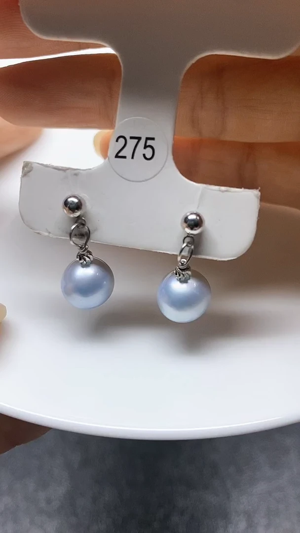 【闪购商品】淡水珍珠耳饰未镶嵌多人