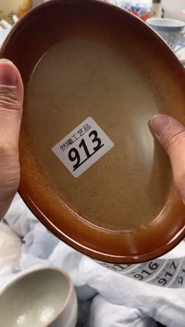 【闪购商品】瓷片913然曦海外工艺品****