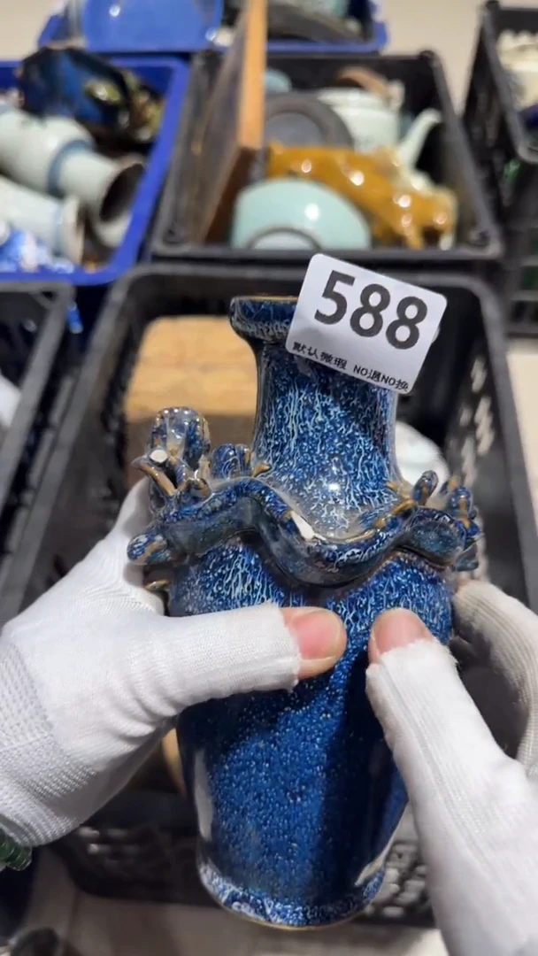 瓷片根****雕亿容工艺品588