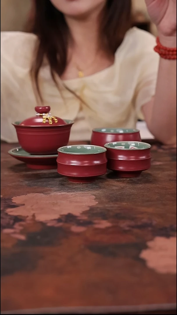 陶瓷茶具（无礼盒）@@A13070
