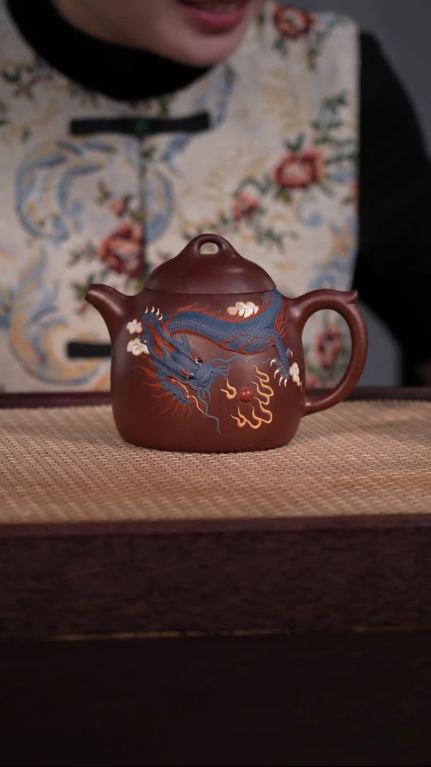 茶壶紫砂紫泥 420cc