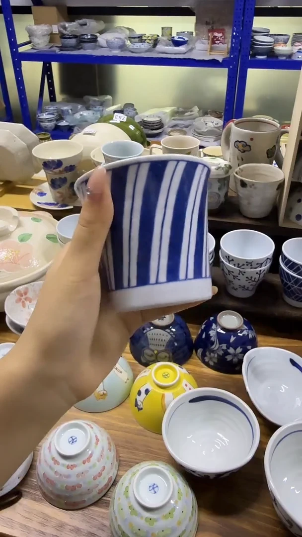 其他的都好看  有田烧手握杯