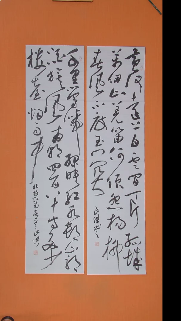 书法孙老师书法作品138*34