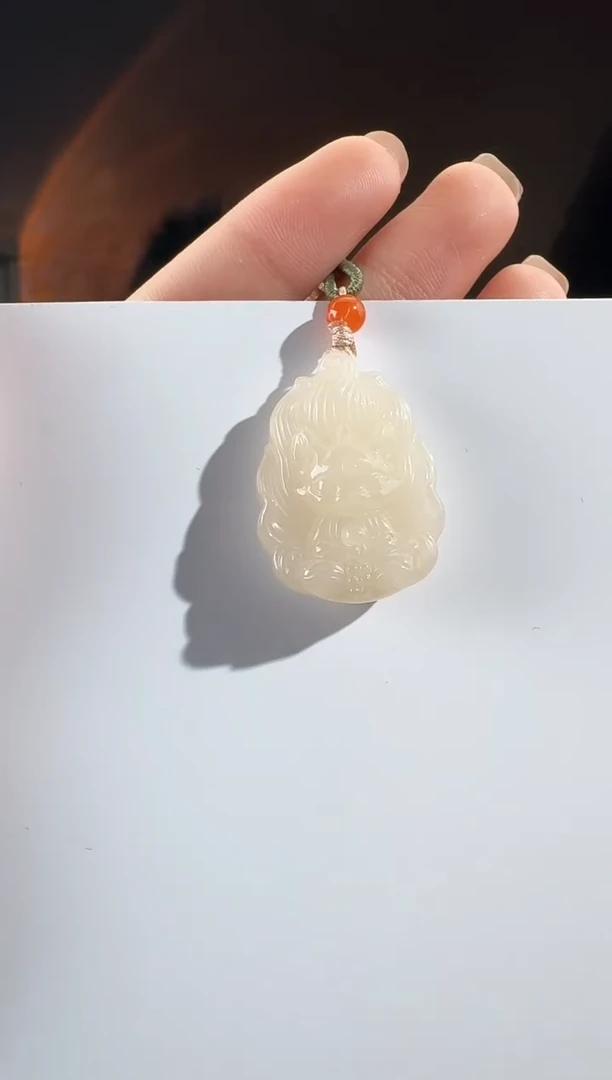 和田玉未镶嵌颈饰随型p