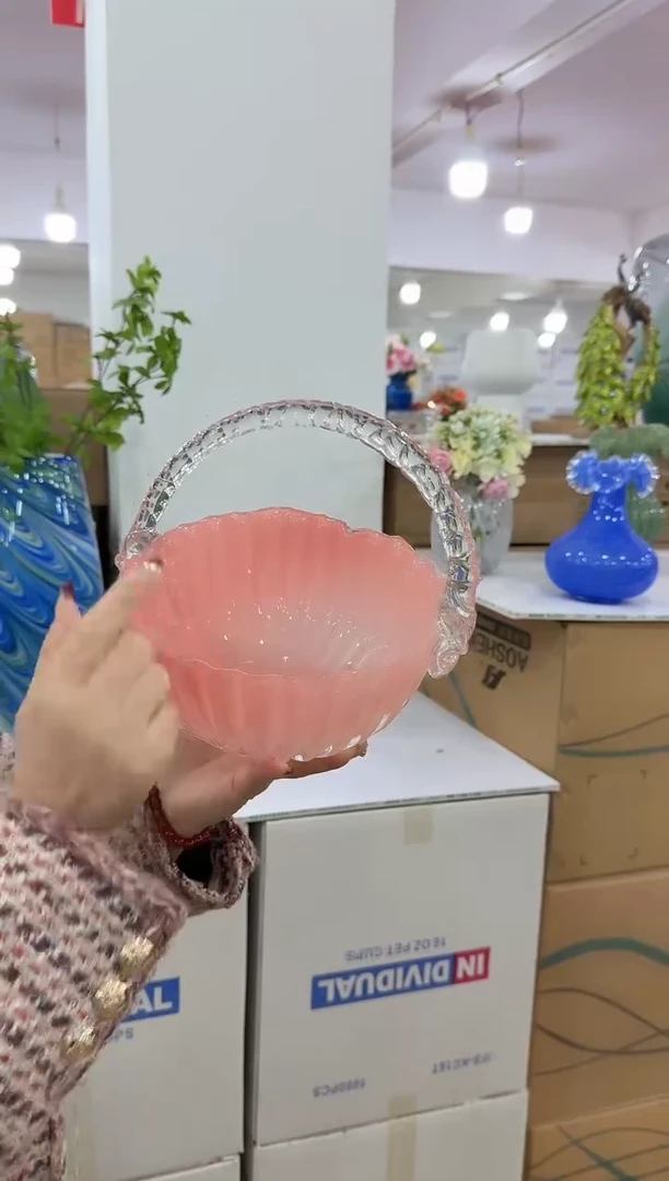 【闪购商品】无铅玻璃迪之喜花瓶花器-24早
