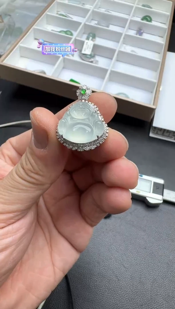 【闪购商品】翡翠颈饰未镶嵌YJ01佛公