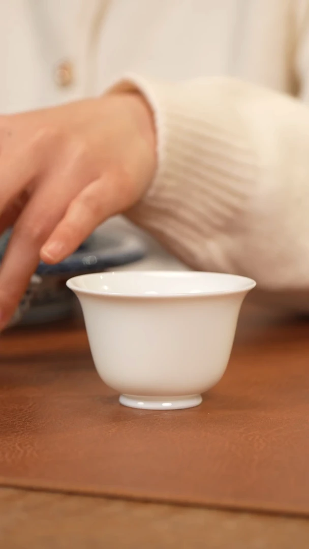 【闪购商品】杯景德镇白胎铃铛杯