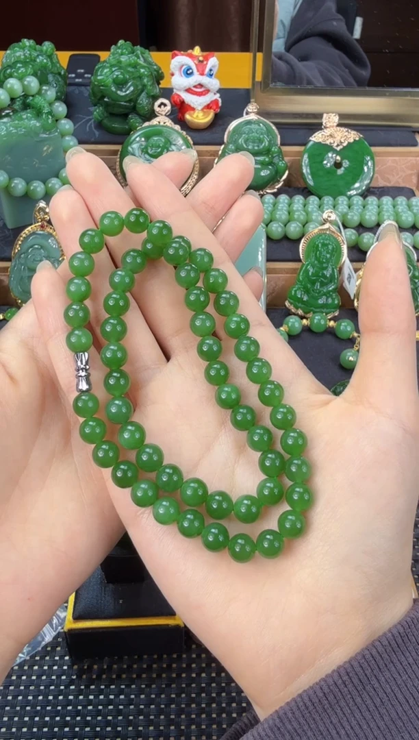 【闪购商品】和田玉（碧玉）项链未镶嵌