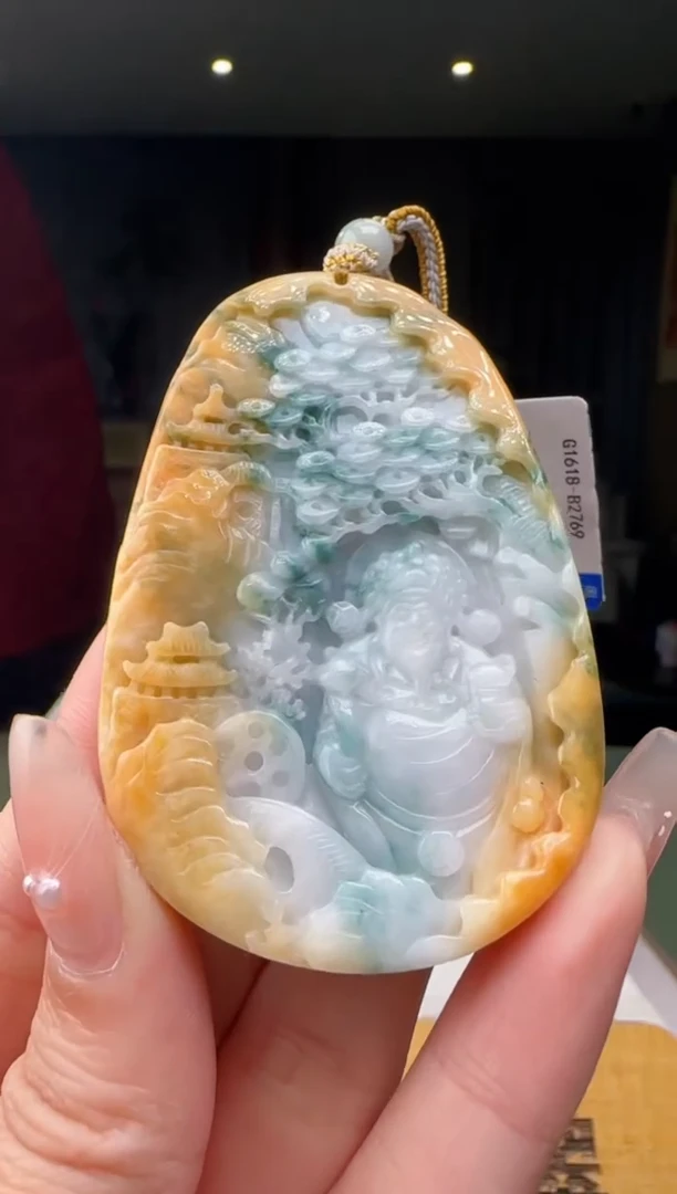 【闪购商品】翡翠吊坠(不含链)未镶嵌MM@@960Q1J11587