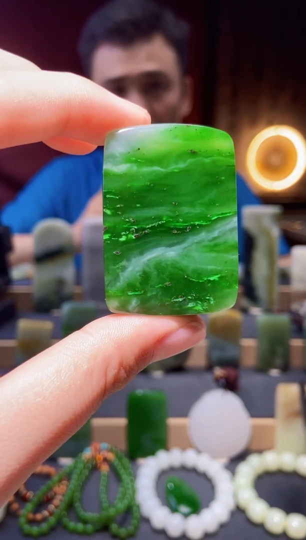 和田玉未镶嵌挂件yc