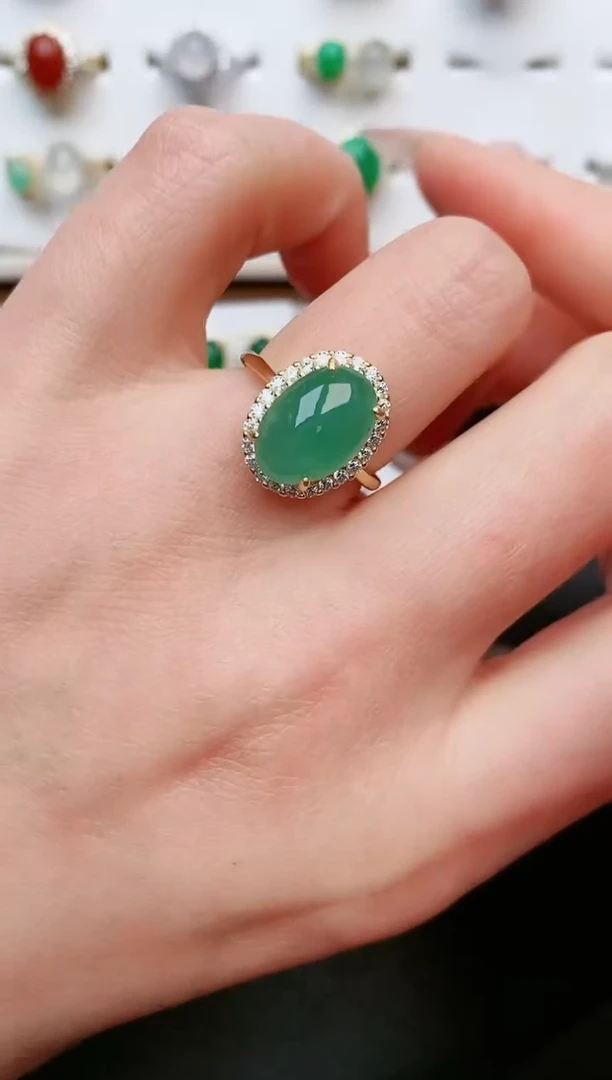 【闪购商品】翡翠戒指银S925镶嵌.....