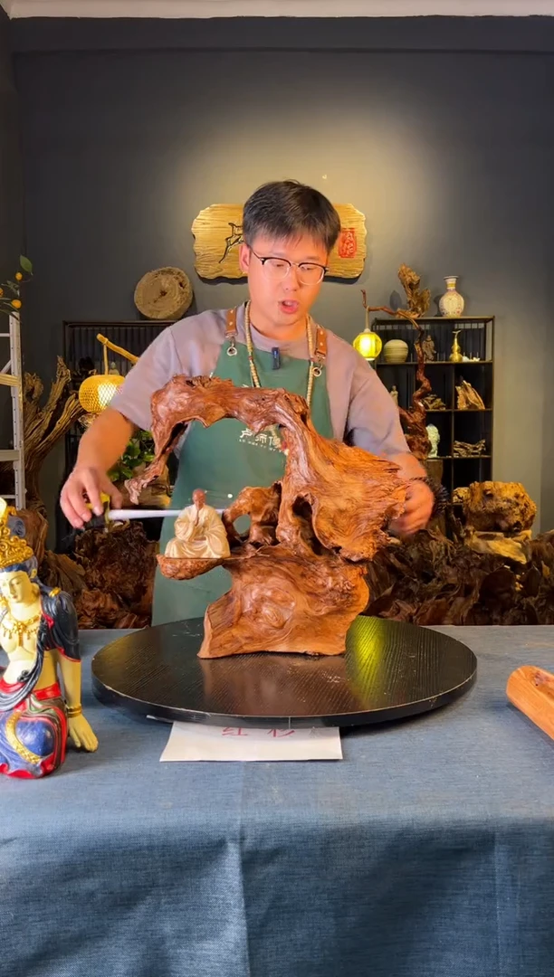 木卢师傅根艺作品（不包含人物摆件）