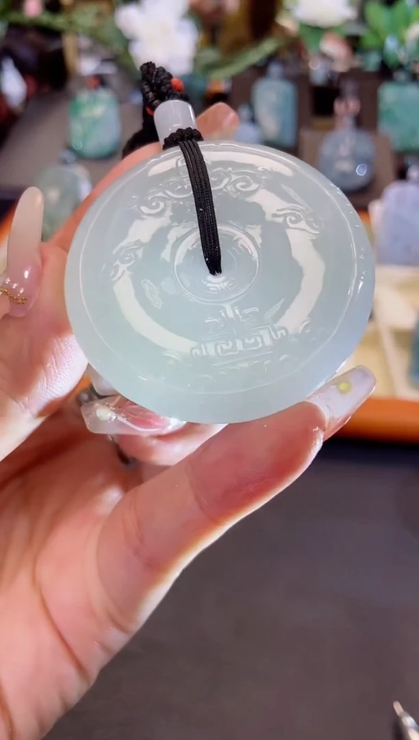 颈饰未镶嵌翡翠缅甸天然翡翠