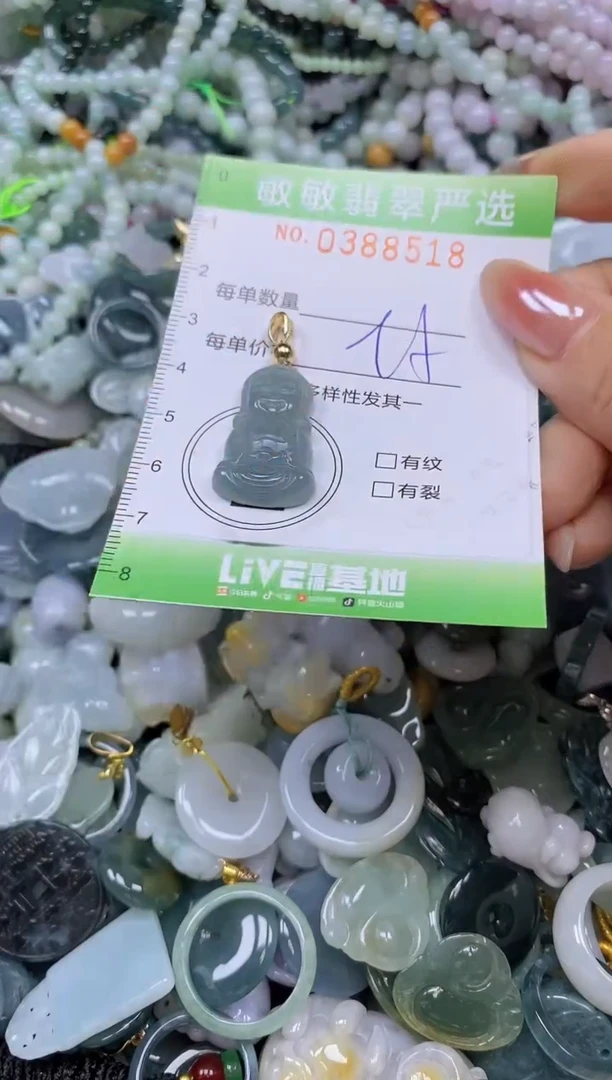 颈饰未镶嵌翡翠闪购0388518